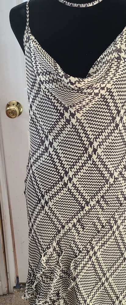 Spegetti Strap Sheer Dress